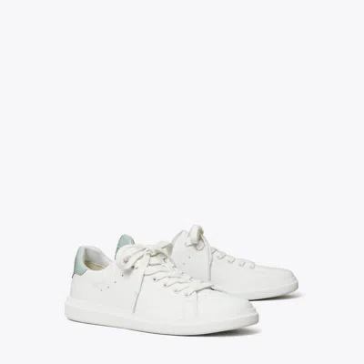 Tory Burch Howell Court Sneaker In Titanium White/sea Bubble
