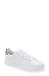Tory Burch Howell Court Sneaker In Titanium White/warm Roccia