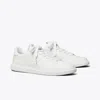 Tory Burch Double T Howell Court Trainers In White