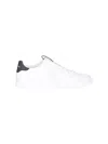Tory Burch Double T Howell Leather Sneakers