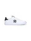Tory Burch Nappa Leather Howell Court Sneakers In White