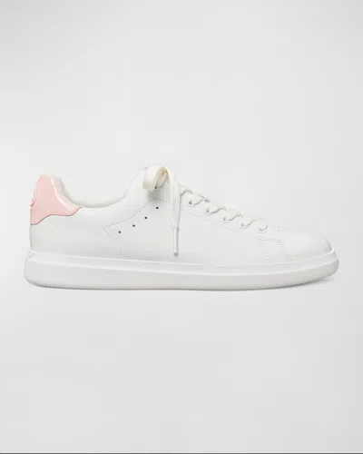 TORY BURCH HOWELL LOW-TOP LEATHER COURT SNEAKERS