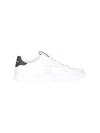 Tory Burch Woman Sneakers Black Size 8 Polyurethane In White