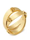 Tory Burch Icon Double Ring In Gold
