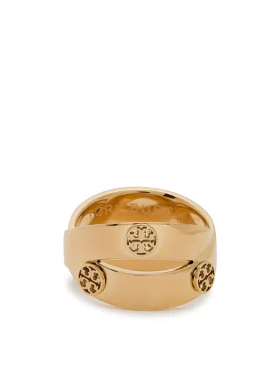 Tory Burch Icon Double Ring In Gold