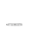 Tory Burch Icon Hinge Stud Bracelet In Gray