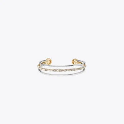 Tory Burch Icon Pavé Cuff