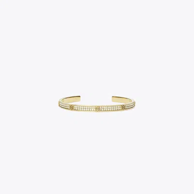 TORY BURCH DAMEN ICON PAVÉ CUFF