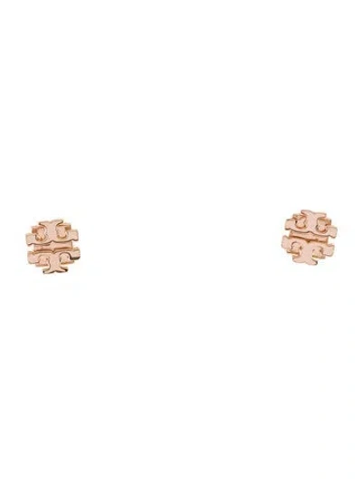 Pre-owned Tory Burch Icon Stud Earrings In Multi