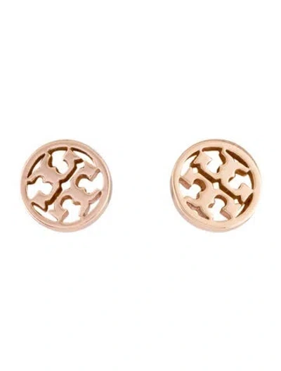 Pre-owned Tory Burch Icon Stud Earrings In Multi