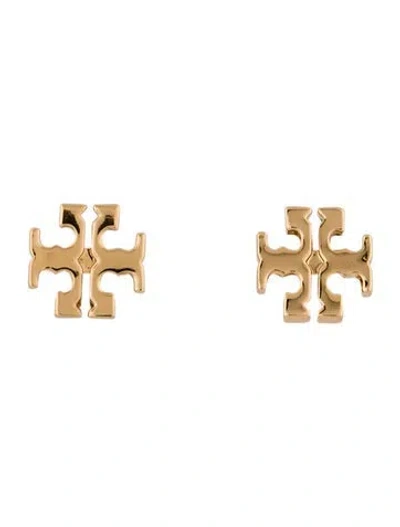 Pre-owned Tory Burch Icon Stud Earrings In Multi
