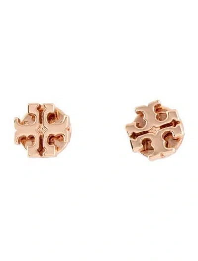 Pre-owned Tory Burch Icon Stud Earrings In Multicolor