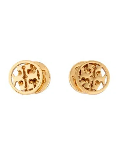 Pre-owned Tory Burch Icon Stud Earrings In Multicolor