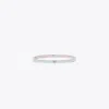 Tory Burch Icon Thin Enamel Bracelet In Tory Silver / Light Green