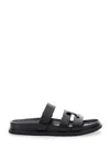 Tory Burch Sport Slide Leather Sandals