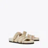 Tory Burch Ines Burch Slide In Neutral