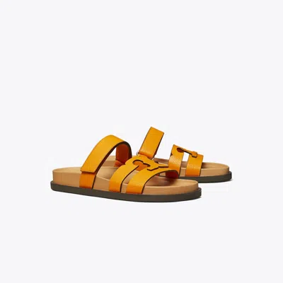 Tory Burch Ines Burch Slide In Yellow
