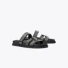 Tory Burch Ines Burch Studded Slide In Black