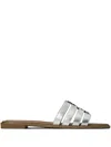 Tory Burch Ines Cage Slide Sandal In Brown
