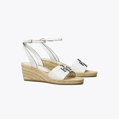 Tory Burch Ines Espadrille Wedge In White