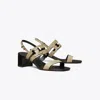 Tory Burch Ines Heeled Sandal In Multi