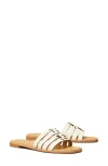 Tory Burch Ines Multistrap Sandal In Light Cream / Ginger