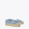 Tory Burch Ines Platform Espadrille In Aria Blue