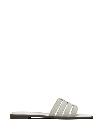 Tory Burch Ines Sandals In Gray