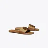 Tory Burch Ines Single-band Slide In Brown