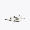Tory Burch Ines Single-band Slide In White