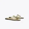 Tory Burch Ines Slide In Gold