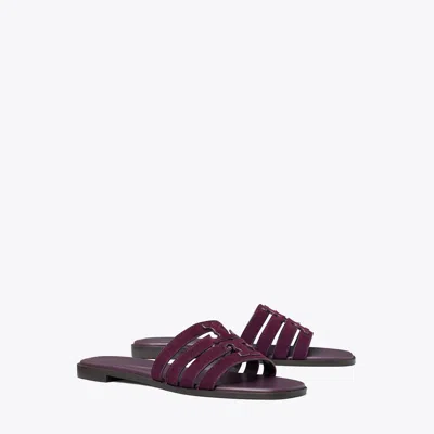 Tory Burch Ines Slide In Plum Jam