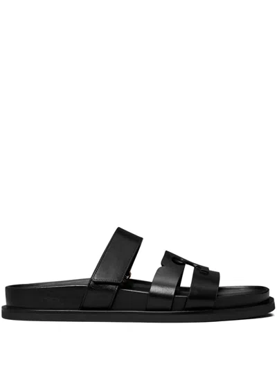 Tory Burch Ines Sport Slide Shoes In Black