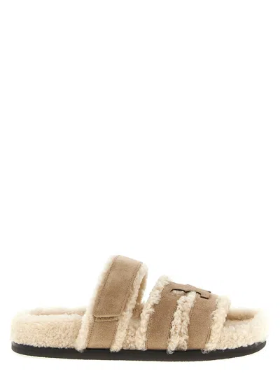 Tory Burch 'ines' Slides In Sand