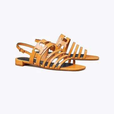 Tory Burch Ines Multi-strap Sandal In Brandy/brandy