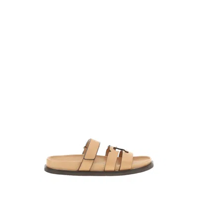 Tory Burch Ines Sport Sandals In Beige