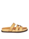 Tory Burch Slippers Lines In Pelle Arancione  Donna