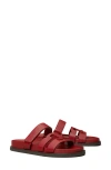 Tory Burch Ines Sport Slide Sandal In Ruby