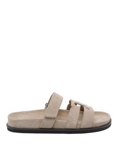 Tory Burch Ines Sport Slides In Blue
