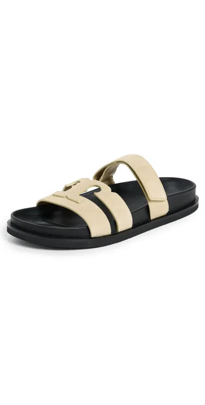Tory Burch Ines Sport Slides Praline/perfect Black