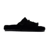 Tory Burch Strap Slip-on Slides In Black