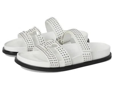 Tory Burch Ines Stud Sport Slide In White