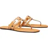 Tory Burch Ines Thong Sandal In Brown