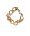 Tory Burch Interwoven Necklace In Yellow