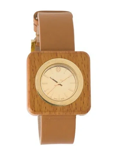 Pre-owned Tory Burch Izzie Watch In Multi