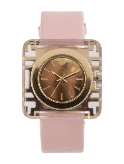 Pre-owned Tory Burch Izzie Watch In Multi
