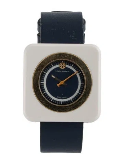 Pre-owned Tory Burch Izzie Watch In Multicolor