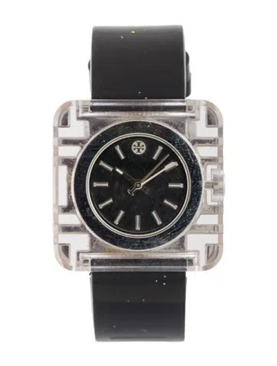 Pre-owned Tory Burch Izzy Watch In Multi