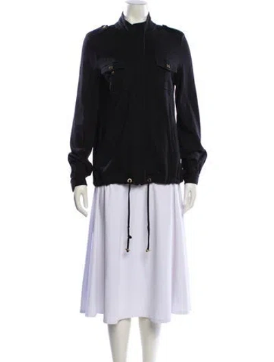 Pre-owned Tory Burch Jacket In Black