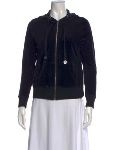 Pre-owned Tory Burch Jacket In Black